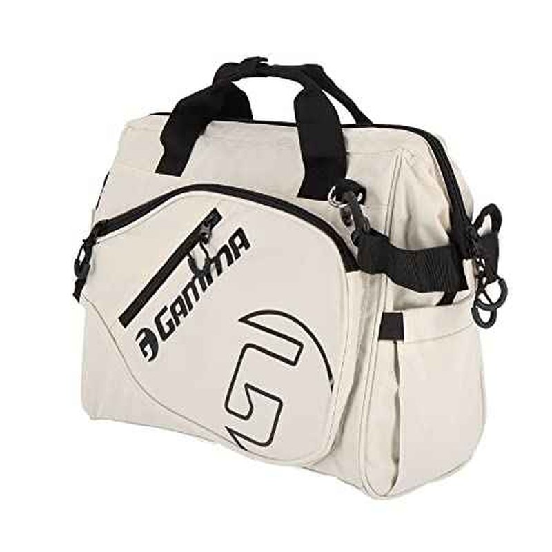 GAMMA Sports Tour Tote Bag, Pickleball Bag for Pickleball Paddles, Gear, and Clothes, White