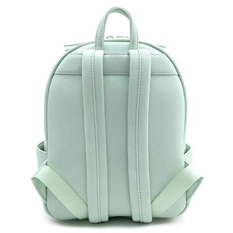 Loungefly Mint Pin Trader Faux-Leather Mini Backpack