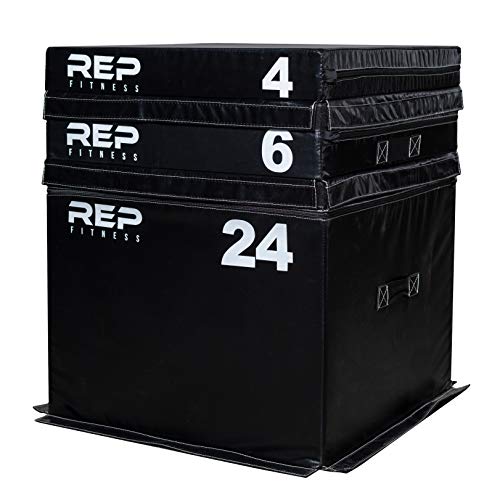 Rep Foam Soft Plyo Boxes - 4 inch, 6 inch, and 24 inch Combo Set