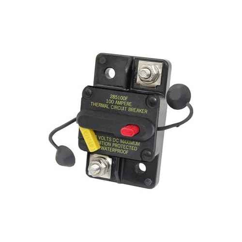Blue Sea Systems 7184 285-Series Thermal Circuit Breaker, Surface Mount, 48V DC, 60A