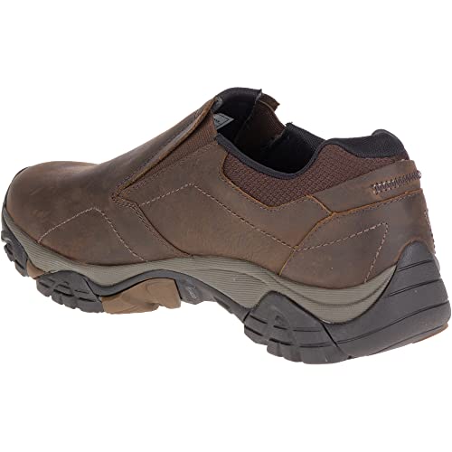 Merrell Men's Moab Adventure MOC Hiking Shoe, Dark Earth, 12 M US