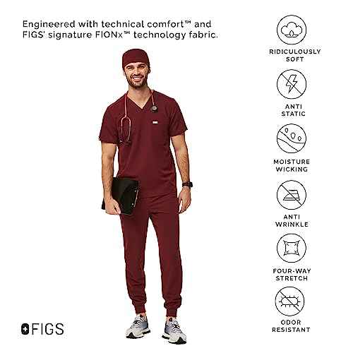 FIGS Modern Classic Unisex Scrub Cap ? Supersoft Lining, Lightweight, Breathable, No-Slip