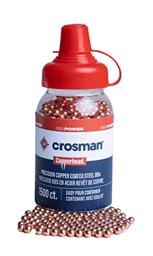 Crosman Copperhead 4.5mm Copper-Coated BBs (1500-count)