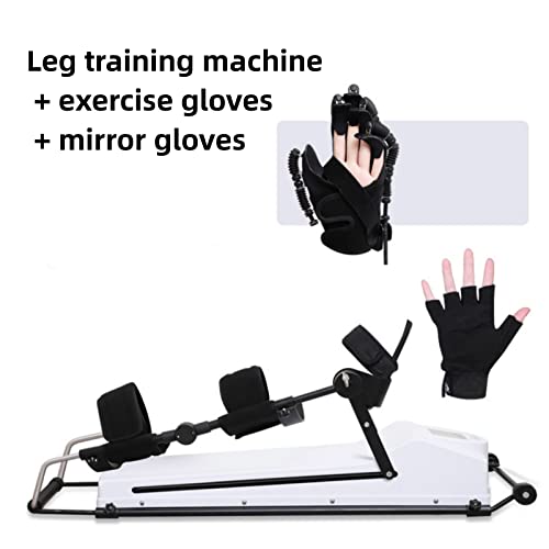 CPM Machine- Continuous Passive Motion Machine Knee Rehabilitation Equipment Exercise Physiotherapy -Lower Limb Traction Machine Leg Rehabilitation Equipment (Enhanced Type(Left Hand Training))