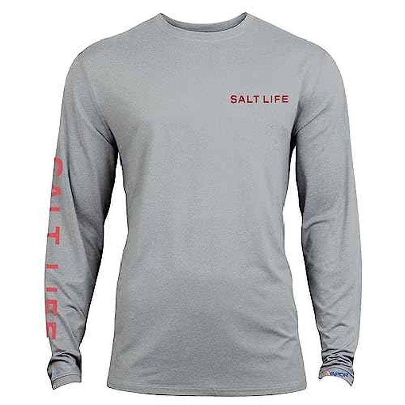 Salt Life Men's Deep Ventures Long Sleeve Performance Tee