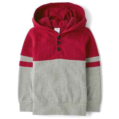 Gymboree Boys and Toddler Long Sleeve Half Snap Sherpa Pullover