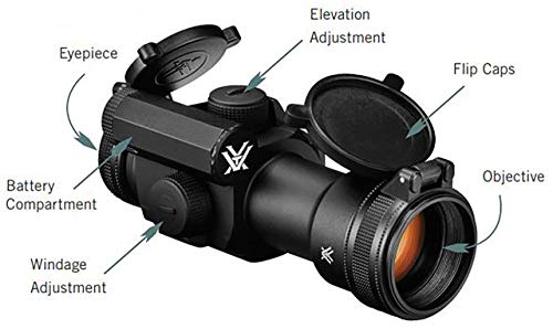 Vortex Optics Strikefire II Red Dot Sight- 4 MOA Red Dot