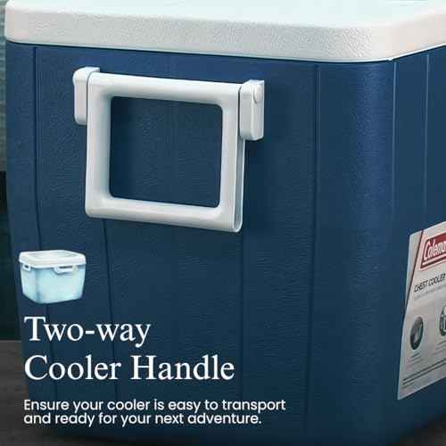 Cooler Handle Replacement Parts for Coleman 2-Way,Ice Chest Accessories for Coleman Xtreme 2 Set,Cooler Accessories Replace Part 3000005306, R5286b120g