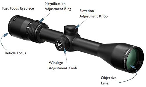 Vortex Optics Diamondback 1.75-5x32 Second Focal Plane Riflescope - Dead-Hold BDC Reticle (MOA)