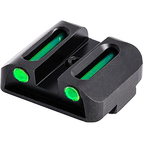 TruGlo Fiber Optic Handgun Glock Pistol Laser Sight Accessories with TRIDOT Aiming System, Front and Rear Sights for Glock 17, Glock 17L, and More