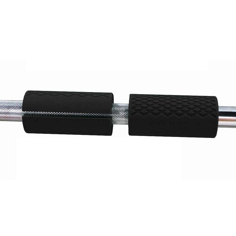 IADUMO Weight Bar Grips,Barbell Grip for Dumbbells,Thick Dumbbell Handles Grips for Weight Lifting Cable Attachments and Fitness Training (Black)