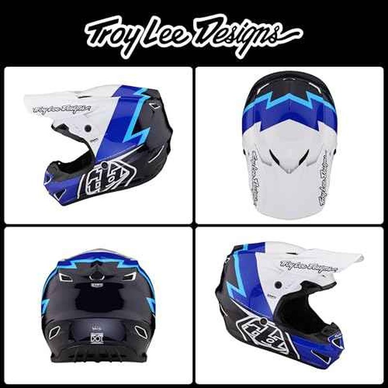Troy Lee Designs - GP Helmet; Volt Blue MD