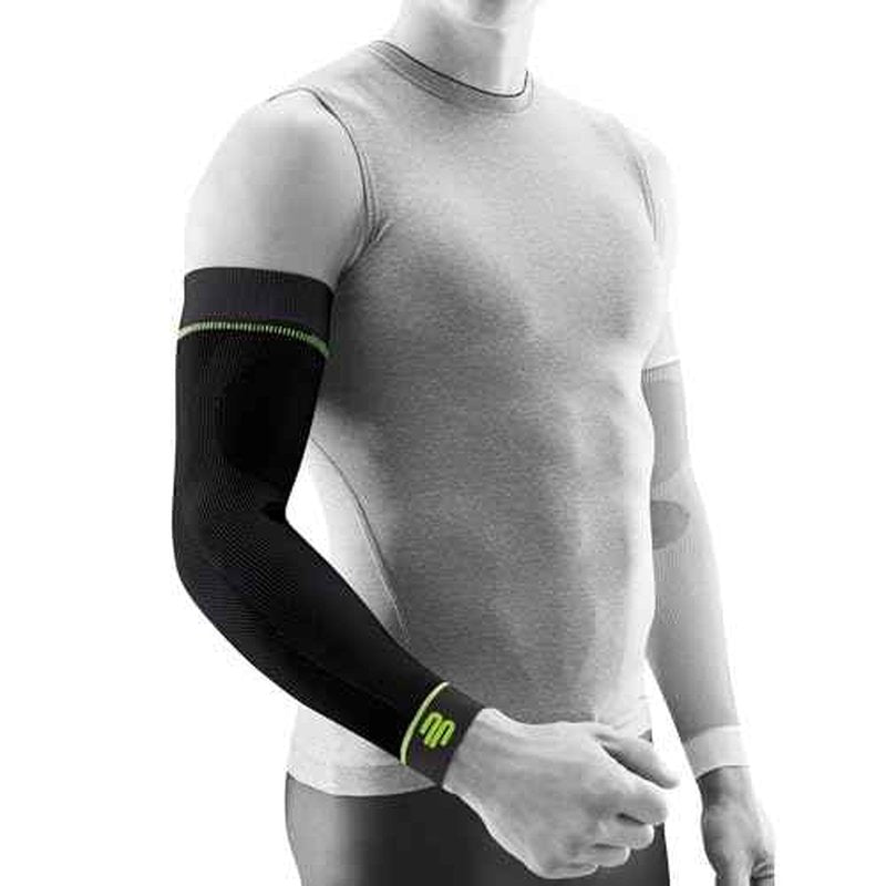 Bauerfeind Sports Compression Arm Sleeves - Gradient Compression Improves Oxygen/Blood Circulation - 1 Pair