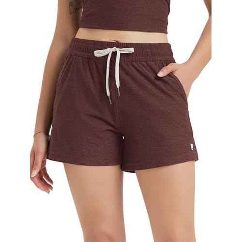 ODODOS Women's Relaxed-Fit Shorts Ultra Soft Stratum Tech Mid Rise Shorts with Pocket 3.5" Inseam-Moisture Wicking UPF 50+