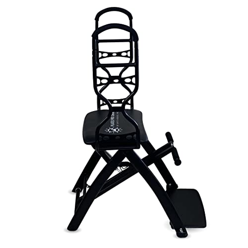 Life's A Beach Pilates PRO Chair Max with Sculpting Handles + Shape Transform & Reform + Total Gym Home Workout + Exercise Equipment + Adjustable Resistance Levels (Black)