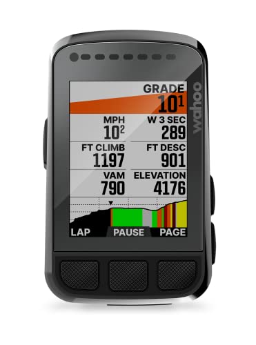 Wahoo ELEMNT Bolt V2 GPS Cycling/Bike Computer, Black