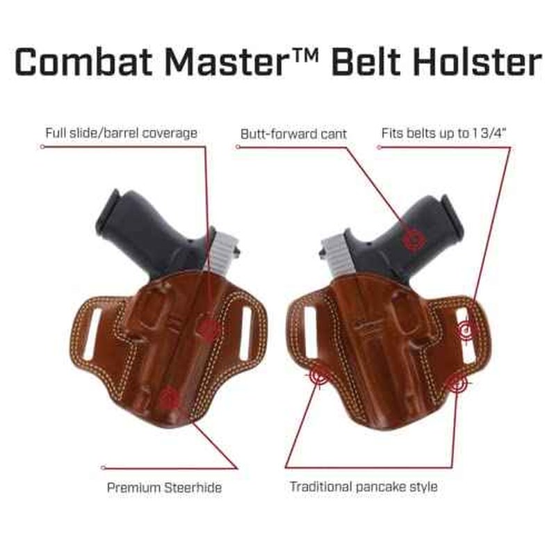 Galco Combat Master Belt Holster for Beretta 92F / FS
