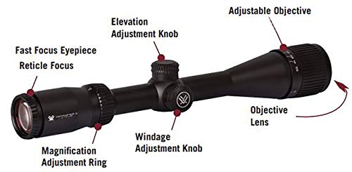 Vortex Optics Crossfire 2 3-9x50mm Riflescope with Deadhold BDC Reticle