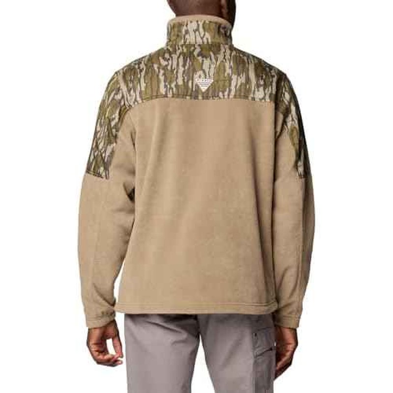 Columbia mens Phg Fleece Overlay Ii 1/4 Zip