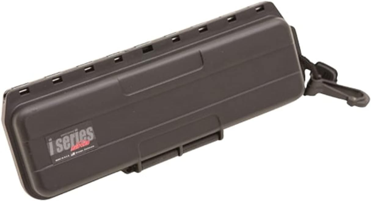 SKB Cases Waterproof Hard Case - Mil-Standard Injection Molded Design | Small 7" x 2" x 1" with Padded Handle