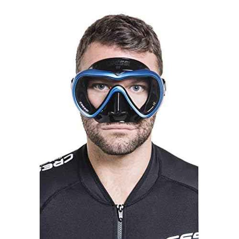 Cressi Anti-Fog Wide View Single Lens Scuba Diving and Freediving Masks A1