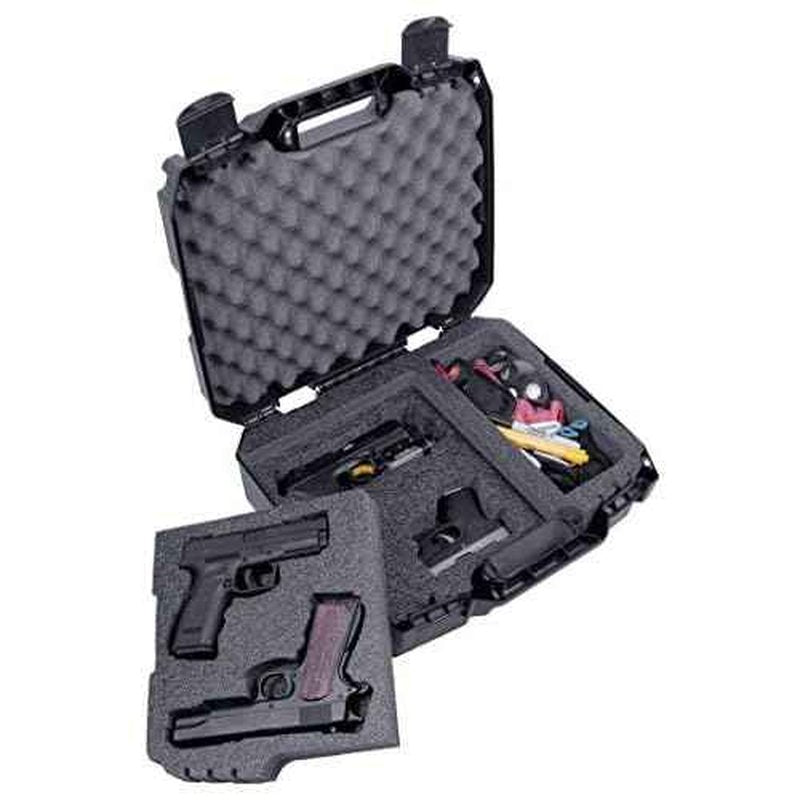 Case Club Pre-Cut 4 Pistol & Accessory Carrying Case