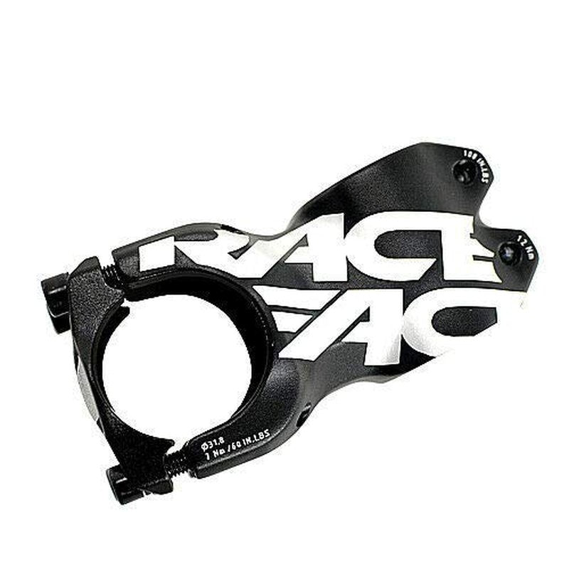 RaceFace Chester MTB Downhill Bike Bicycle Stem 31.8x50mm Plus and Minus 8 Degree Black, RF1805