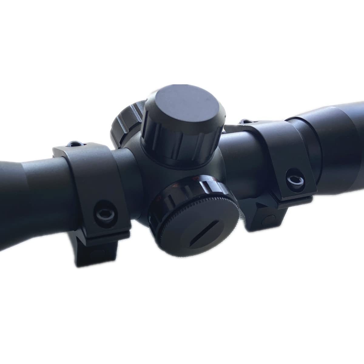 NyLeabon 4x32 Crossbow Scope, Red and Green Illuminated Scope, Glass Etched Reticle Scope, Compact Aiming Sight