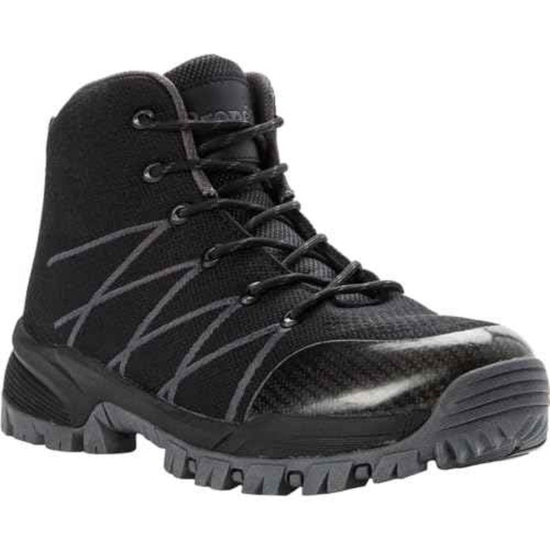 Propet Mens Traverse Hiking Casual Boots Ankle - Black