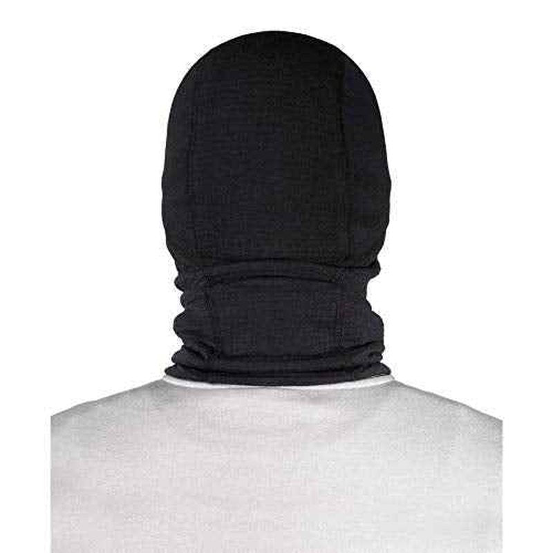 Ergodyne Standard FR Balaclava Face Mask-Dual Compliant, Black, One Size