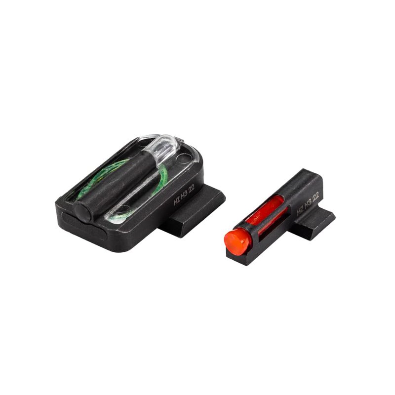 HIVIZ FastDot H3 Tritium Fiber-Optic Sight Set for Taurus GX2, G3, G3C, GX4, GX4XL & GX4 Carry Red Front & Green Rear Low-Profile Fixed Sights