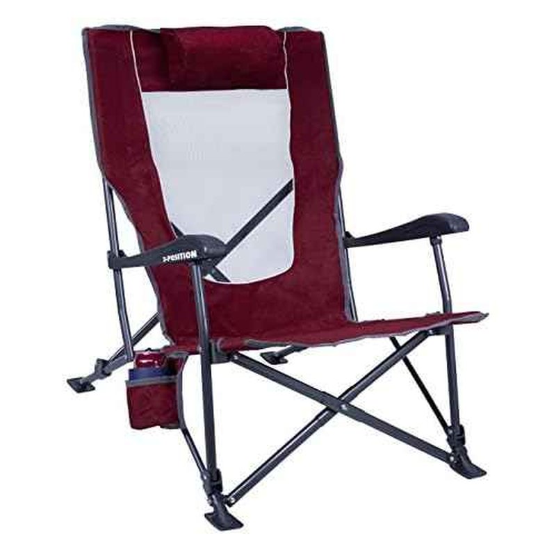 GCI Outdoor Low-Ride Reclining Camping Chair