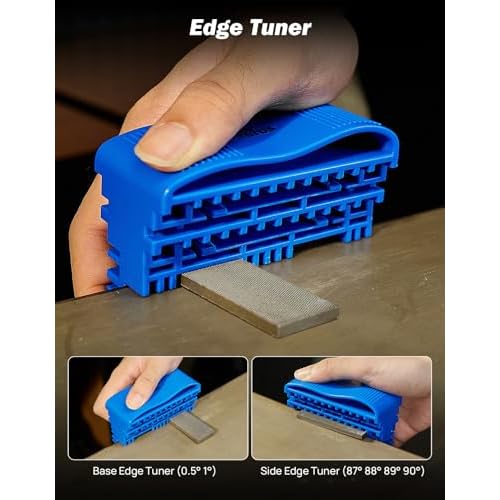 JOYTUTUS Ski & Snowboard Tuning Kit with Wax, Standard & Advance & Professional Kit with Wax Iron