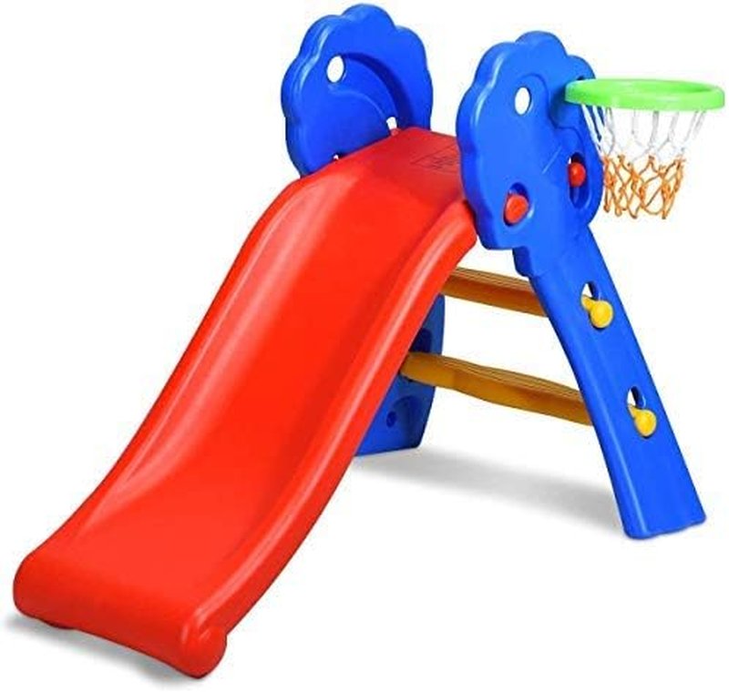 Toddler Slide Playset - Freestanding Climber for Indoor Fun | Easy Setup, Sturdy Plastic