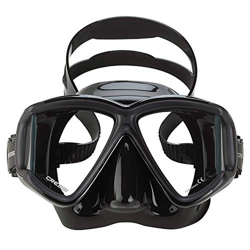 Cressi Perfect View Scuba and Snorkeling Mask in Pure Comfortable Silicone - Liberty Quattro: Designed in Italy