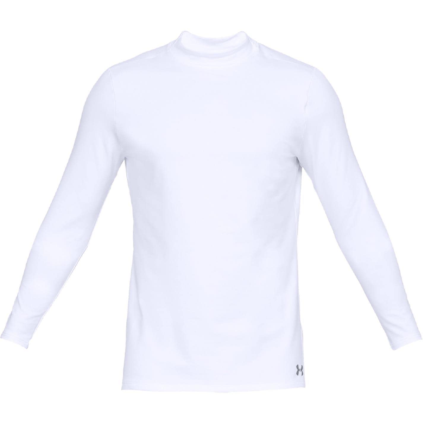 Under Armour Men's ColdGear® Armour Fitted Mock SM White
