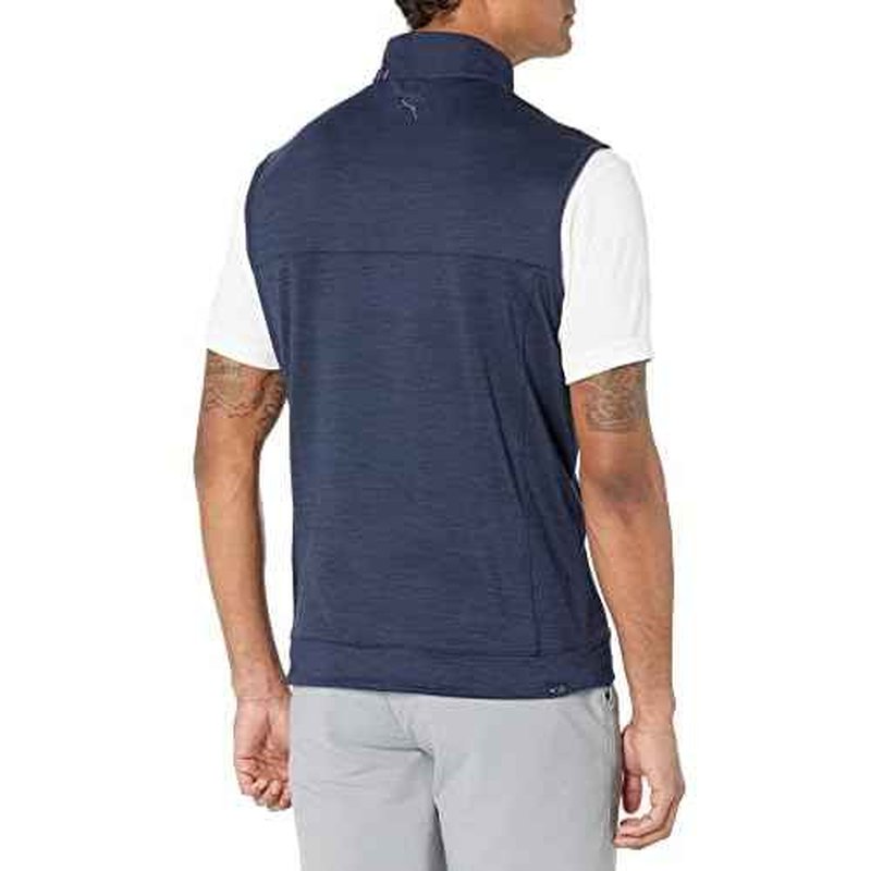 PUMA mens Cloudspun Colorblock Vest
