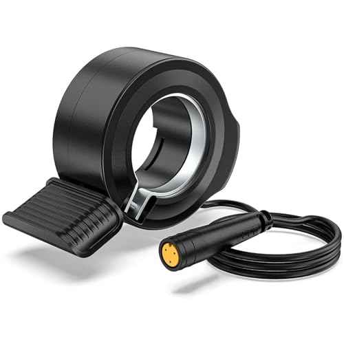 BAFANG Ebike 130X Thumb Throttle 24V 36V 48V 60V 72V Waterproof/SM Connector,E Bike Speed Control Accessories for Electric Bicycle Conversion Kit E-Bike Accessories