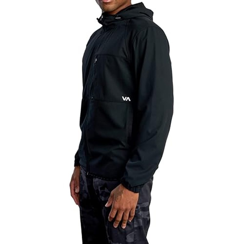 RVCA mens Sport Yogger II 4-way Stretch Windbreaker Jacket