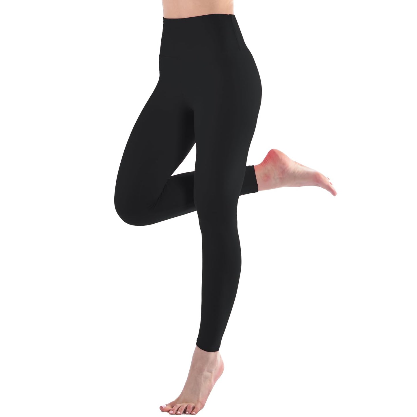 Stanpetix Leggings for Women - High Waisted Women's Workout Pants Running Cycling (Black,Full Length,XXL)