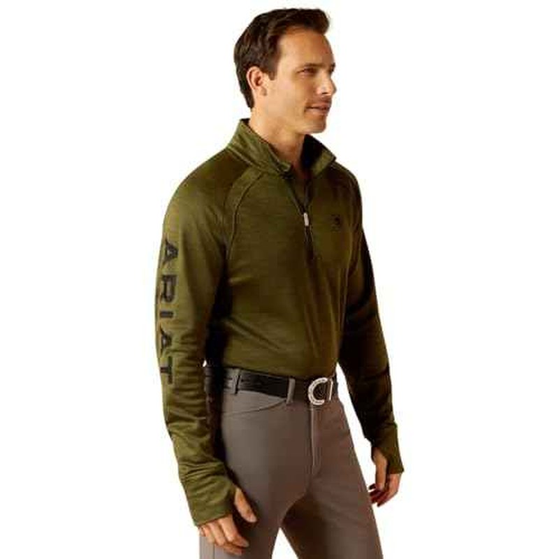 ARIAT Men's Tek Team 1/2 Zip Sweatshirt