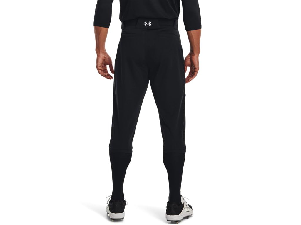 Under Armour Men's Utility Baseball Knicker 22, (001) Black / / White, Medium