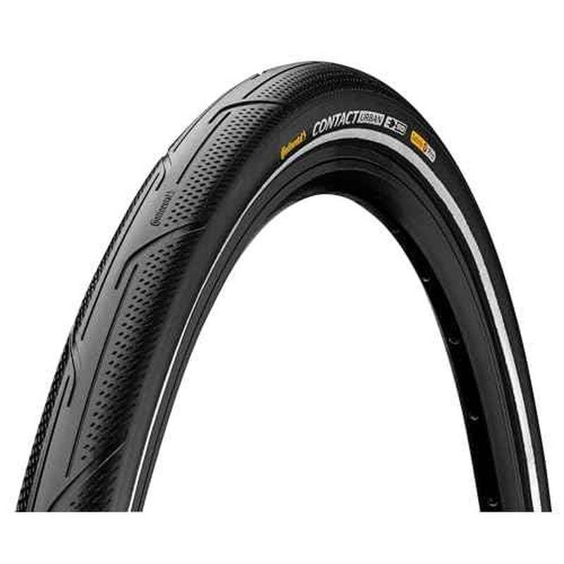 Continental Unisex_Adult Contact Urban Bicycle Tyres, Black, 28" | 28 x 2.00