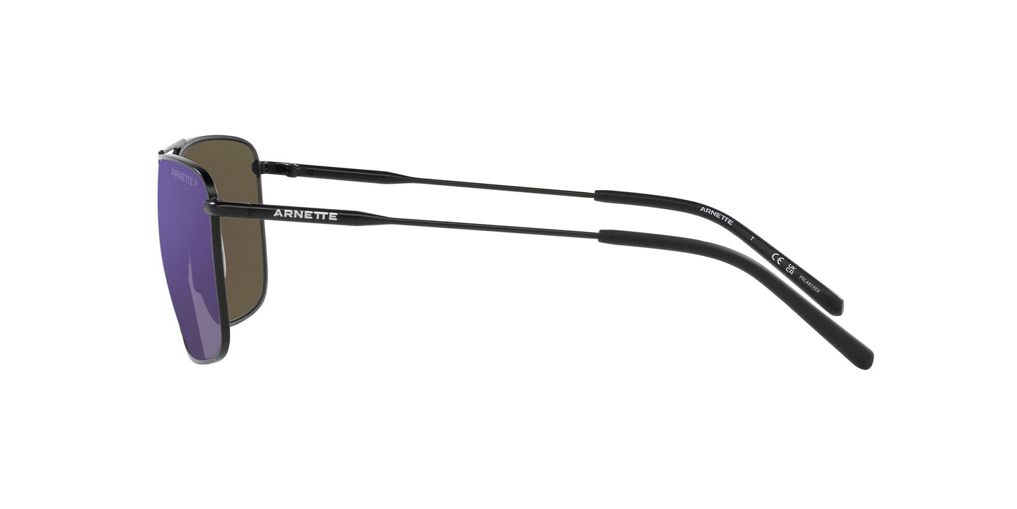 ARNETTE Sunglasses AN 3088 737/22 Boulevardier Matte Black Dk Gr