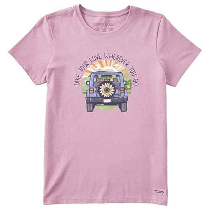 Women's Take Your Love 4x4 Short Sleeve Crusher-LITE Tee