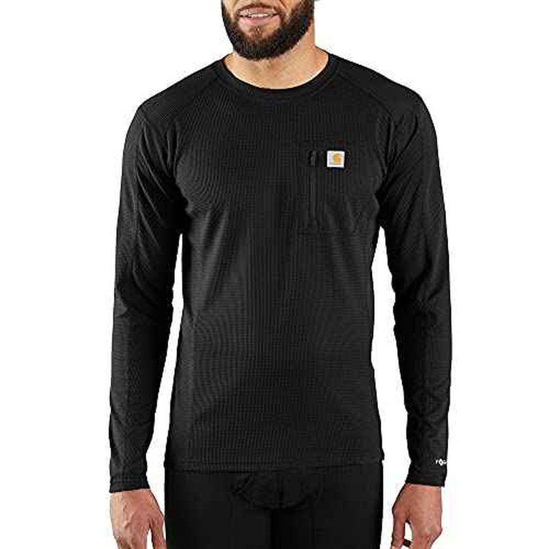 Carhartt Mens Base Force Midweight Tech Thermal Base Layer Long Sleeve Shirt