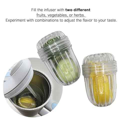 2PCS Fruit Infuser Insert,Flower Tea Infuser for Wide Mouth Water Bottles,Compatible with Stanley,Hydro Flask,Iron Flask, Takeya, ThermoFlask and Similar