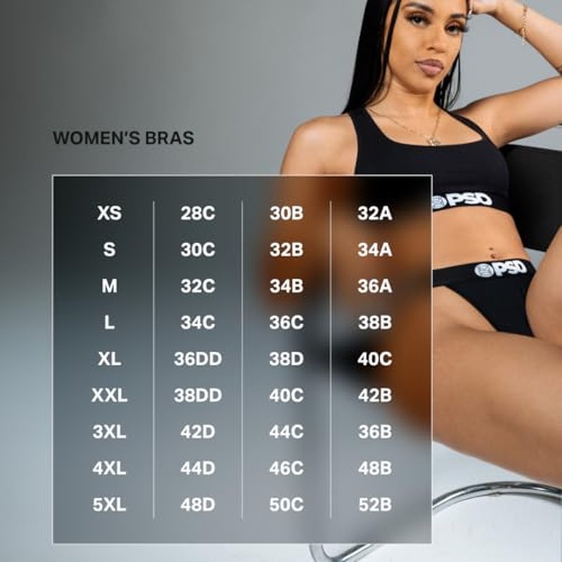 PSD Women's Holiday Mood 3-Pack Racerback Sports Bra for Women, Comfortable Exercise Bras for Women for Yoga and Gym Workouts