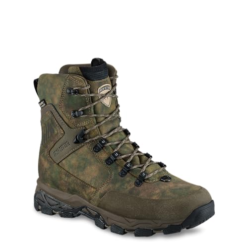 Irish Setter, Pinnacle, Men’s, 9", Waterproof, Insulated 400g, Hunting Boot, Earth Field Camo, 13 EE (Wide)