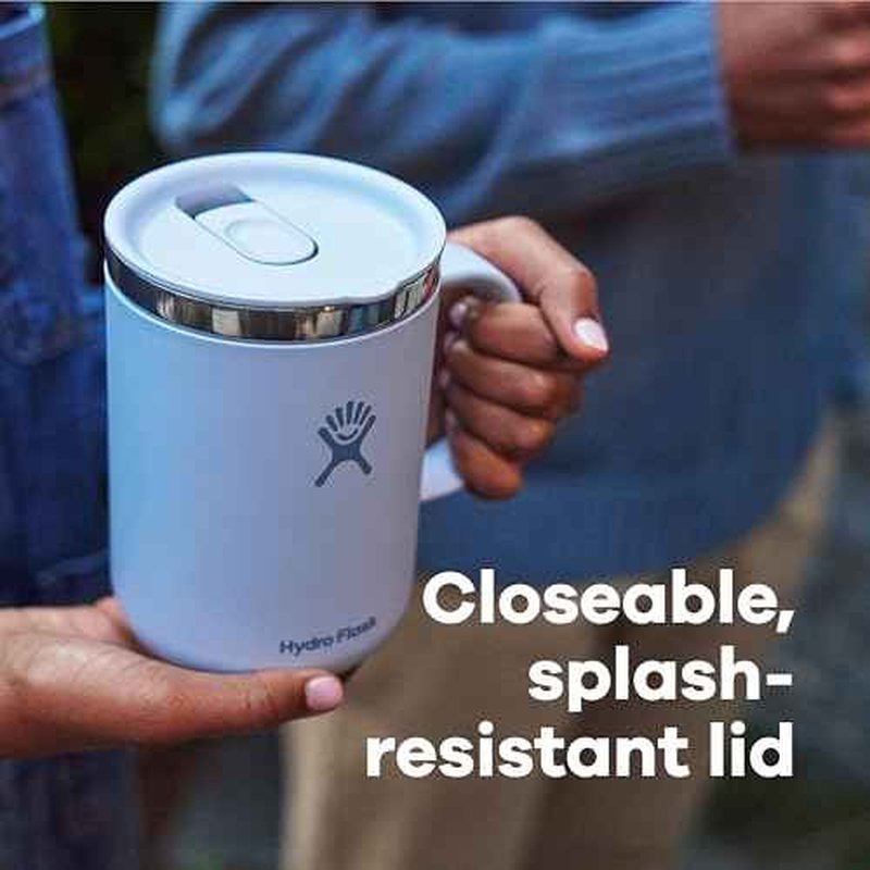 Hydro Flask Coffee Mug ? Insulated Stainless Steel, Non Spill, Leak Proof Travel Mug 12 Oz Indigo Blue